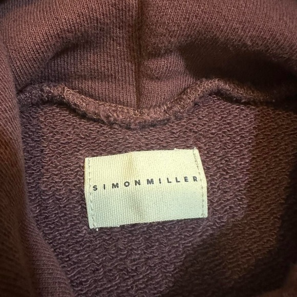 Simon Miller Dark Brown Hoodie - Picture 2 of 7